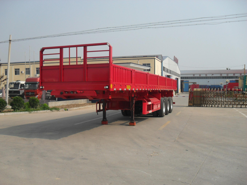 40ft Front Loading Dump Flatbed Semi Trailer
