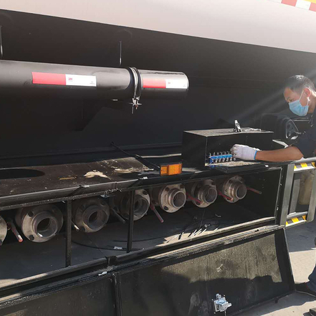 Tri Axle Bitumen Tank Trailer