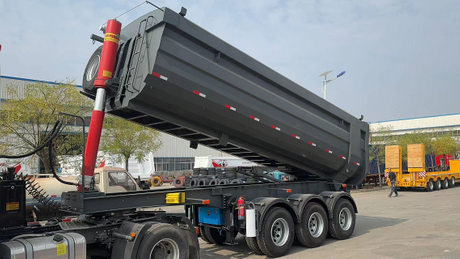 18 Wheeler Dump Trailer
