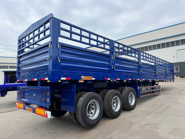 Fence Flatbed Semi Trailer for Sale