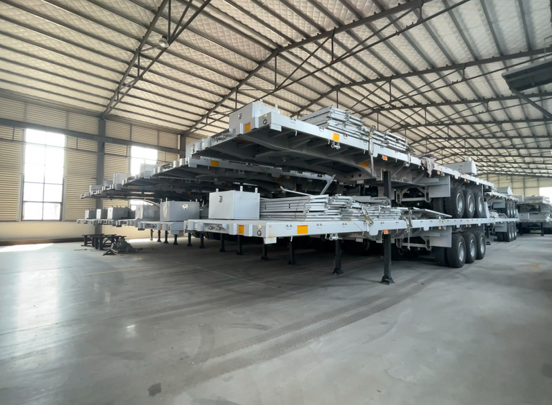 Lightweight Hydraulic Dump Flatbed Semi Trailer
