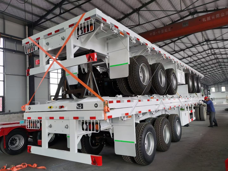 45ft Custom Lightweight Flatbed Semi Trailer 