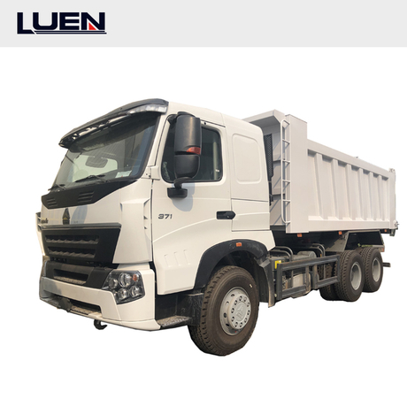 Tri Axle Hydraulic Construction Dump Truck