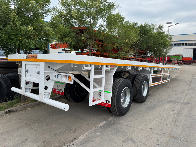 2 Axle 40Ft Flatbed Trailer For Sale
