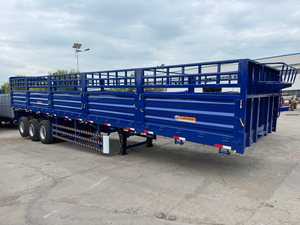 Fence Flatbed Semi Trailer for Sale