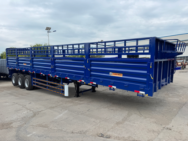 Fence Flatbed Semi Trailer for Sale