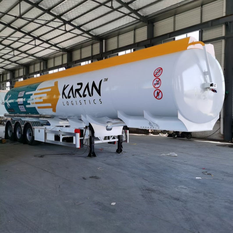 LUEN China 36000 Liters 3 Axles Fuel Tanker Oil Tank Semi Truck Trailer Manufacturer