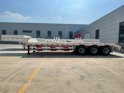3 Axle Low Bed Semi Trailer