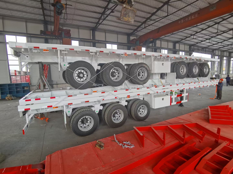45ft Custom Lightweight Flatbed Semi Trailer 
