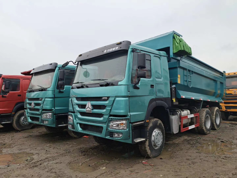 Quad Axle Automatic Concrete Dump Truck