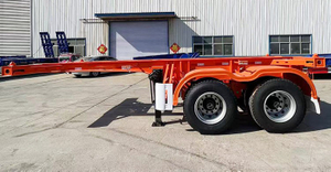 20' Shipping Container Chassis Trailer for Sale