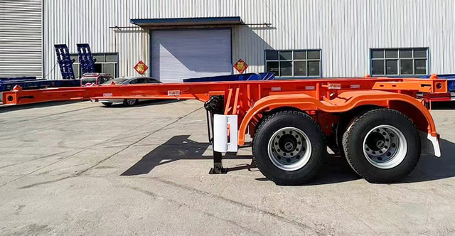 20' Shipping Container Chassis Trailer for Sale