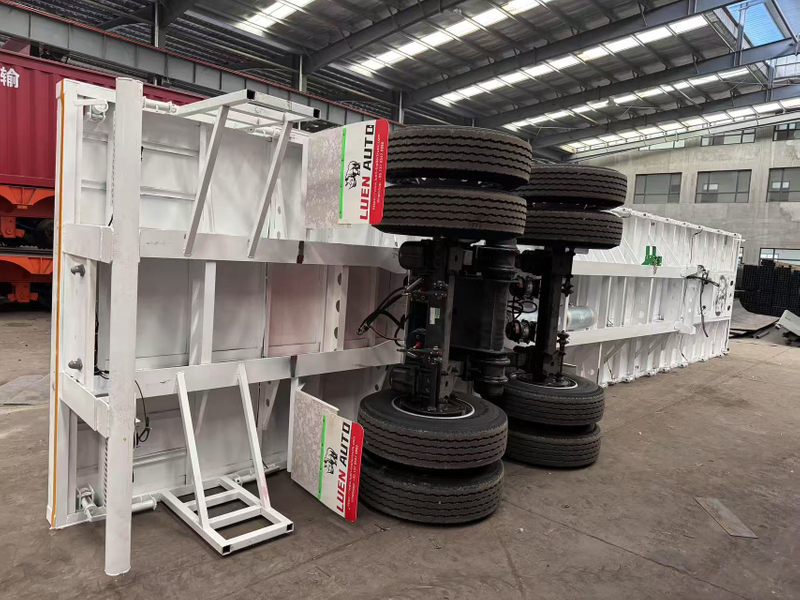 2 Axle 40Ft Flatbed Trailer For Sale