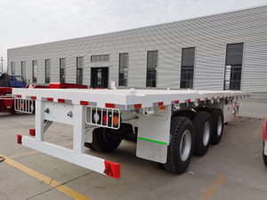45ft with Ramps Custom Flatbed Semi Trailer 