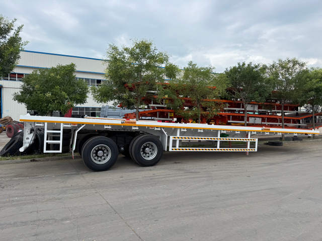 2 Axle 40Ft Flatbed Trailer For Sale