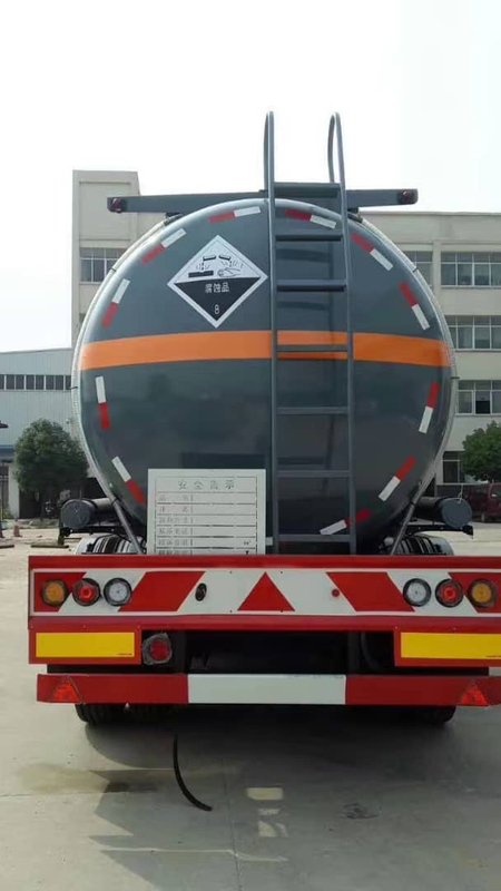 Single Axle Enclosed Water Oil Tank Trailer