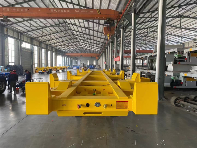 40 Ft gooseneck container trailer for sale