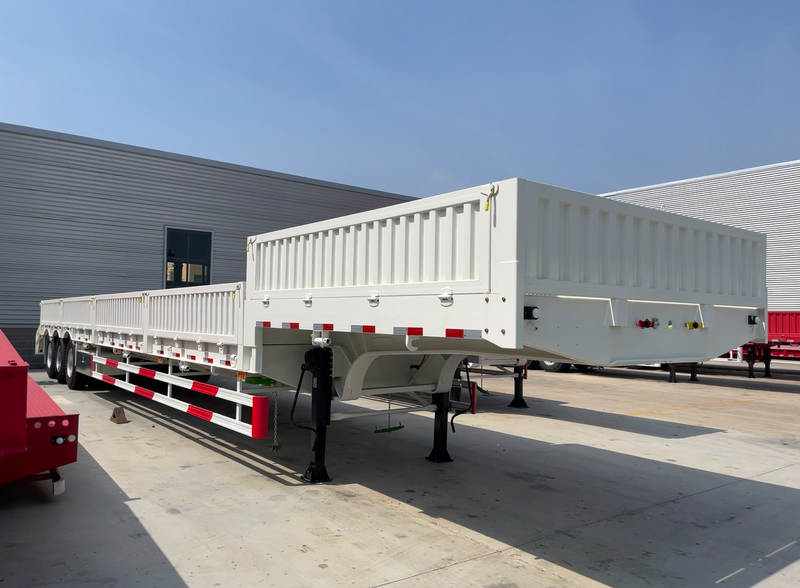 3 axle detachable gooseneck 80 ton low semi trailer low bed trailer for sale