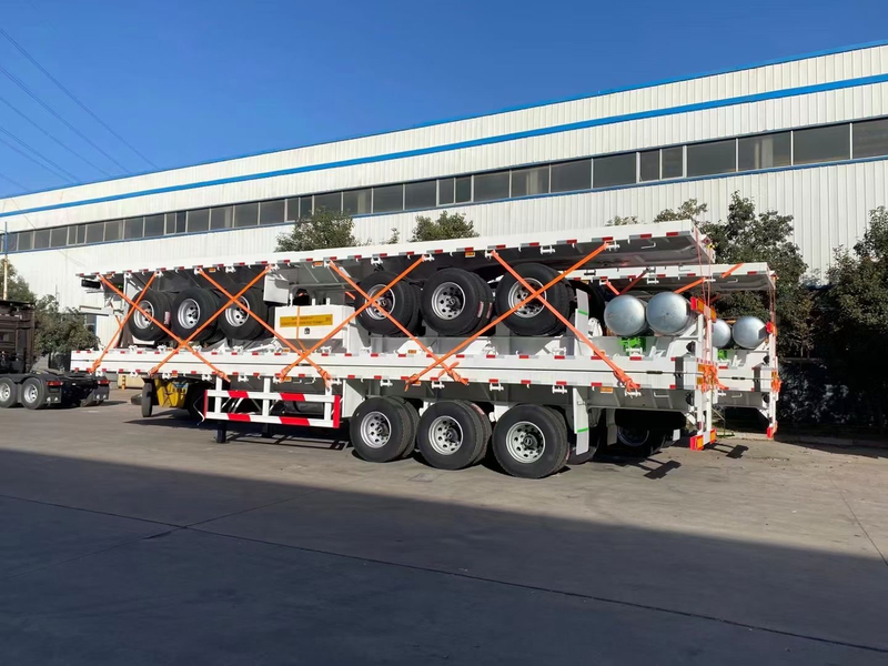 45ft Custom Lightweight Flatbed Semi Trailer 