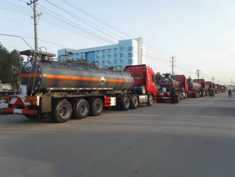 Tipper Hydraulic Tipper Oil Tank Trailer