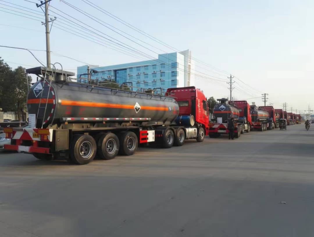 Tipper Hydraulic Tipper Oil Tank Trailer