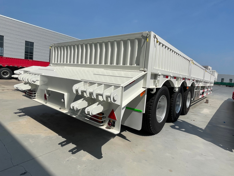 3 axle detachable gooseneck 80 ton low semi trailer low bed trailer for sale