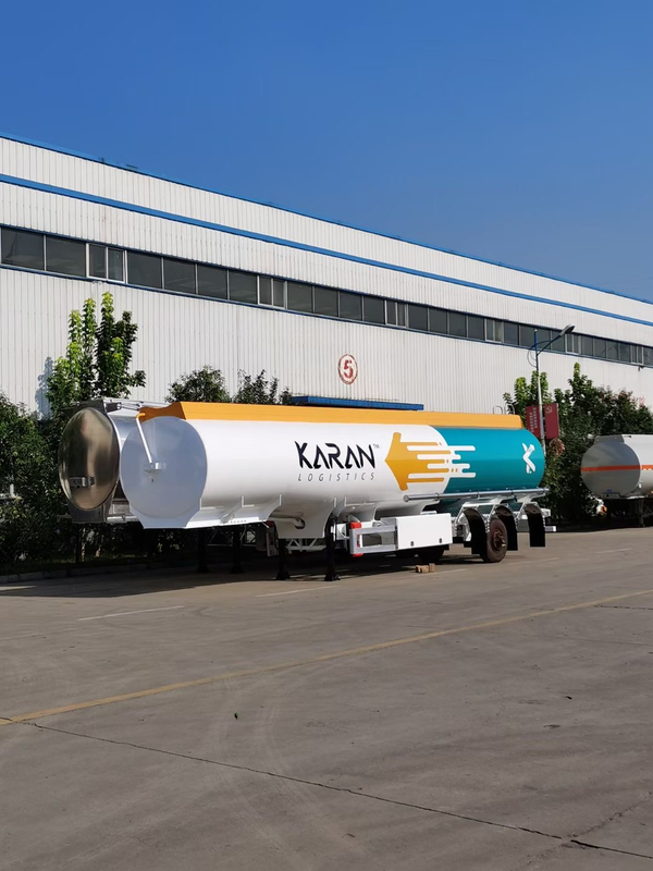 LUEN China 36000 Liters 3 Axles Fuel Tanker Oil Tank Semi Truck Trailer Manufacturer